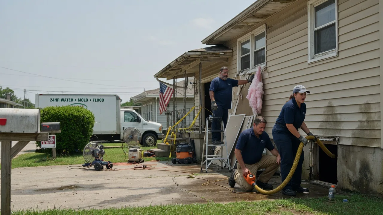Water Damage Repair in Healy, KS near me